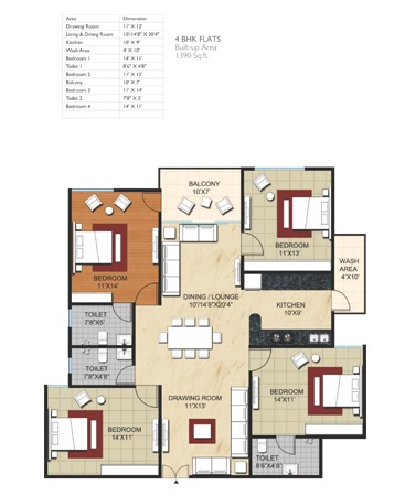 Layout Plan - Ultimate Heights